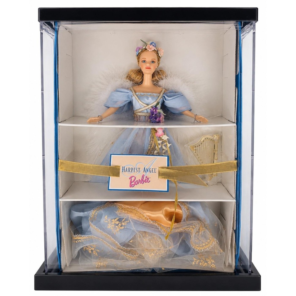 1997 Barbie Harpist Angel #18894 Angels of Music Collection NRFB Mattel